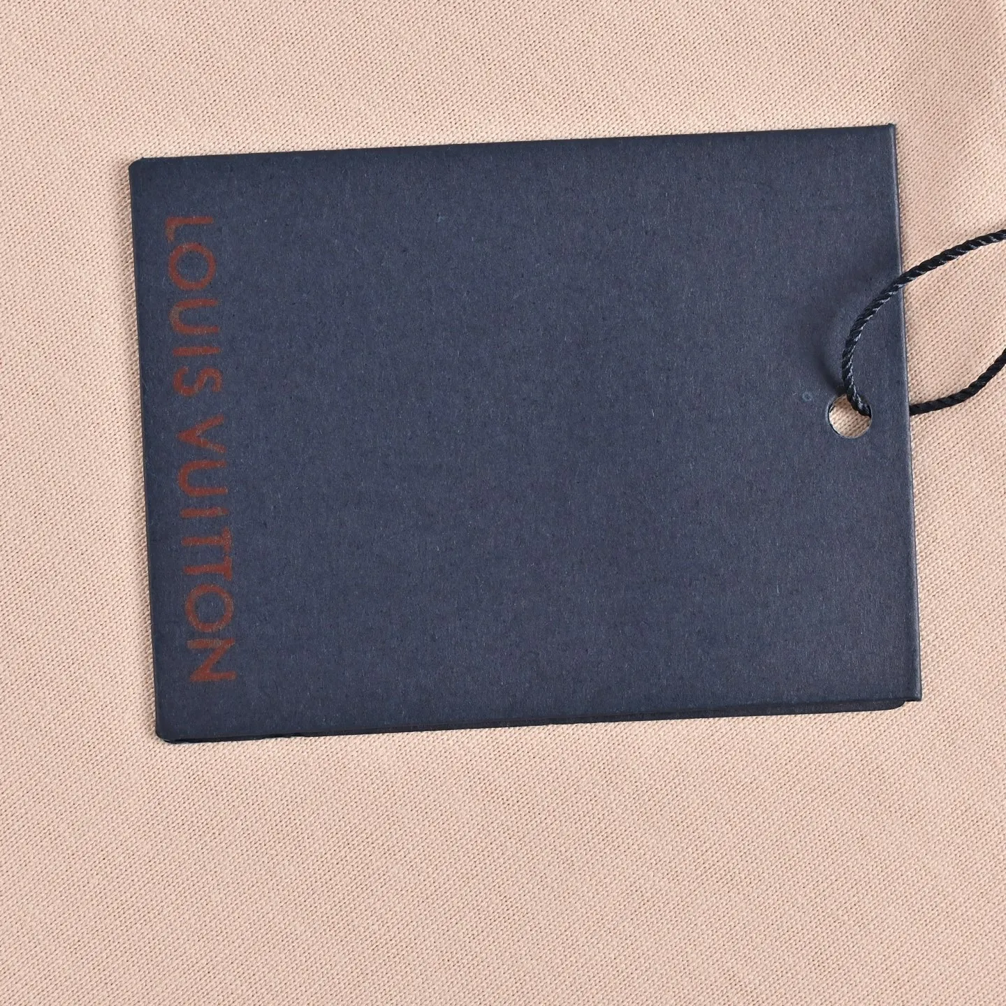 Louis Vuitton/Louis Vuitton 26ss chest leather brand logo short sleeves
